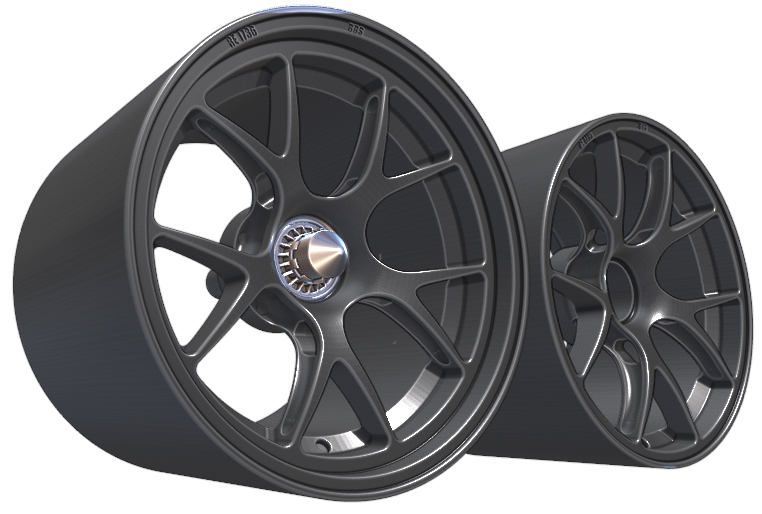 1/24 18" rims for 911 RSR Le Mans 2018